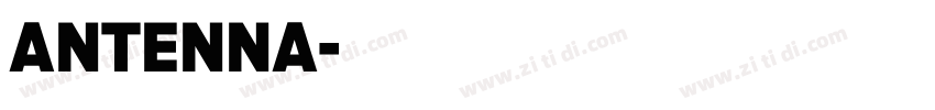 ANTENNA字体转换