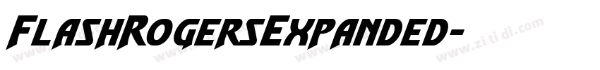 FlashRogersExpanded字体转换
