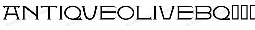 AntiqueOliveBQ字体转换
