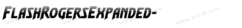 FlashRogersExpanded字体转换