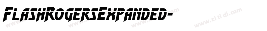 FlashRogersExpanded字体转换