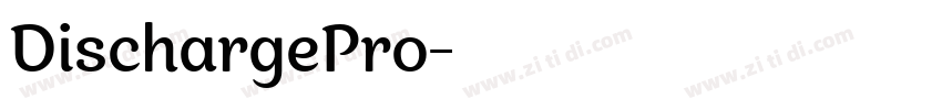 DischargePro字体转换
