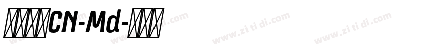 有爱新黑CN-Md字体转换