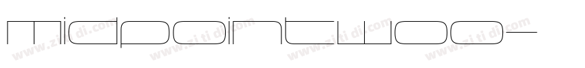 MidpointW00字体转换