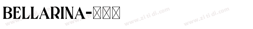 BELLARINA字体转换