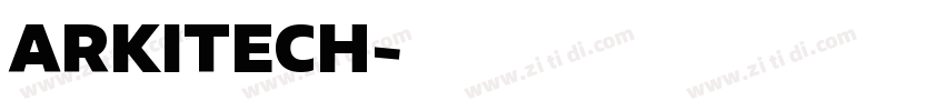 ARKITECH字体转换