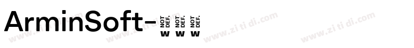 ArminSoft字体转换 ArminSoft字体转换