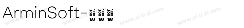 ArminSoft字体转换 ArminSoft字体转换