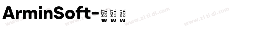 ArminSoft字体转换 ArminSoft字体转换