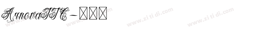 ArnovaITC字体转换