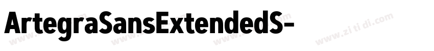 ArtegraSansExtendedS字体转换