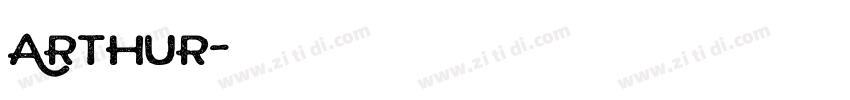 Arthur字体转换