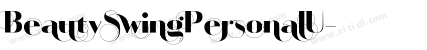 BeautySwingPersonalU字体转换
