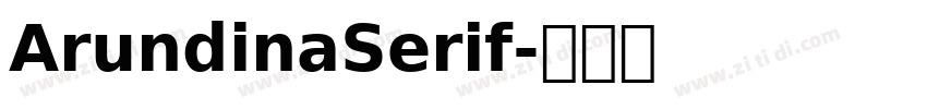 ArundinaSerif字体转换 ArundinaSerif字体转换