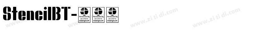 StencilBT字体转换