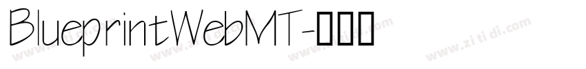 BlueprintWebMT字体转换