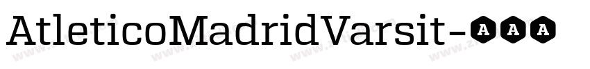 AtleticoMadridVarsit字体转换