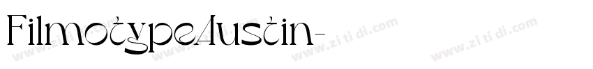 FilmotypeAustin字体转换