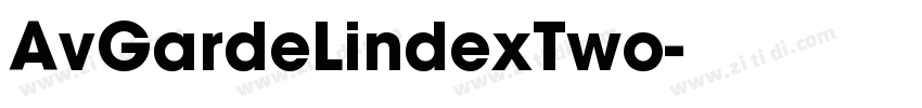 AvGardeLindexTwo字体转换