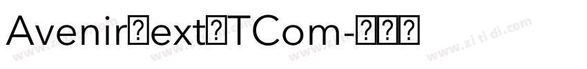 AvenirNextLTCom字体转换