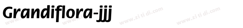 Grandiflora字体转换