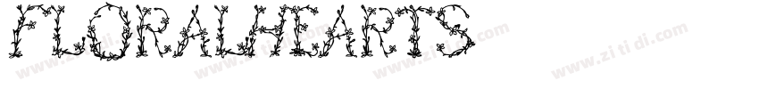 FloralHearts字体转换