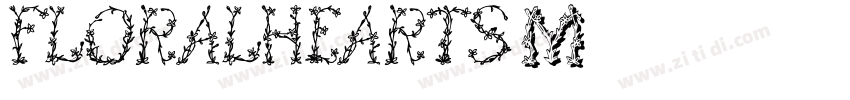FloralHearts字体转换