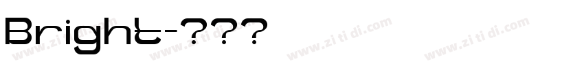 Bright字体转换