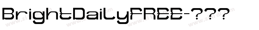 BrightDailyFREE字体转换