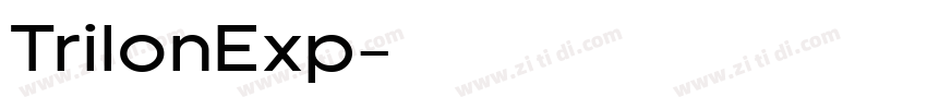 TrilonExp字体转换