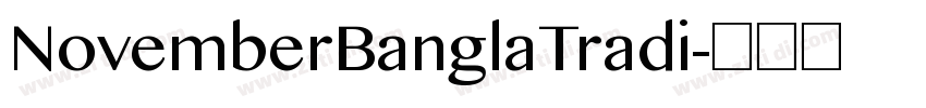 NovemberBanglaTradi字体转换 NovemberBanglaTradi字体转换