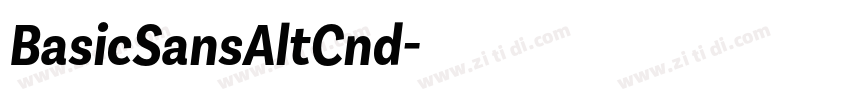 BasicSansAltCnd字体转换 BasicSansAltCnd字体转换