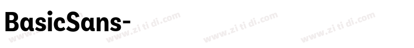 BasicSans字体转换