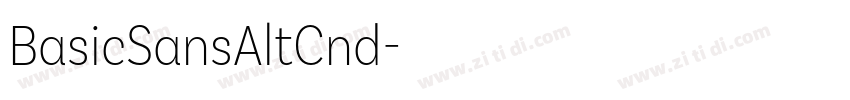 BasicSansAltCnd字体转换 BasicSansAltCnd字体转换