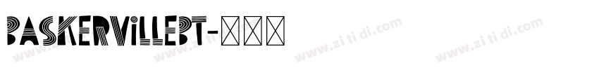 BaskervilleBT字体转换