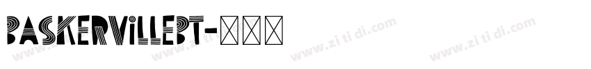 BaskervilleBT字体转换