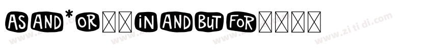 Bask01Face字体转换