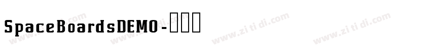 SpaceBoardsDEMO字体转换