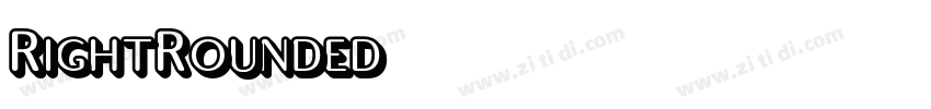 RightRounded字体转换