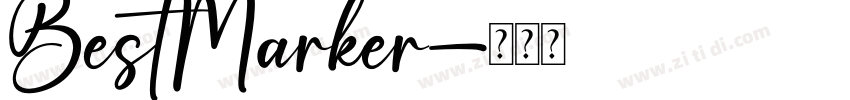 BestMarker字体转换