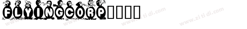 FlyingCorp字体转换