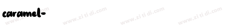 caramel字体转换