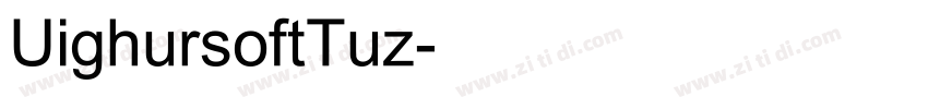 UighursoftTuz字体转换
