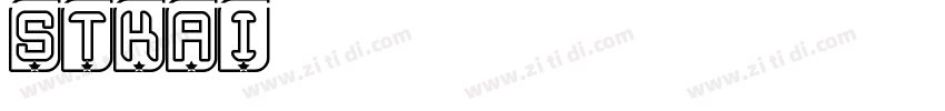 stkai下载字体转换