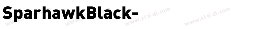 SparhawkBlack字体转换 SparhawkBlack字体转换