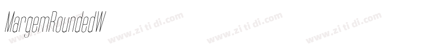 MargemRoundedW字体转换