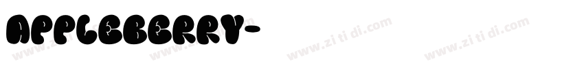AppleBerry字体转换