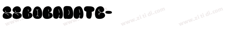 SSBobaDate字体转换