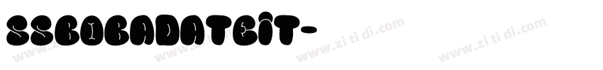 SSBobaDateit字体转换