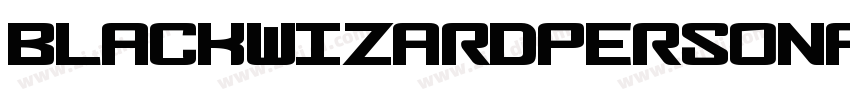BlackWizardPERSONAL字体转换